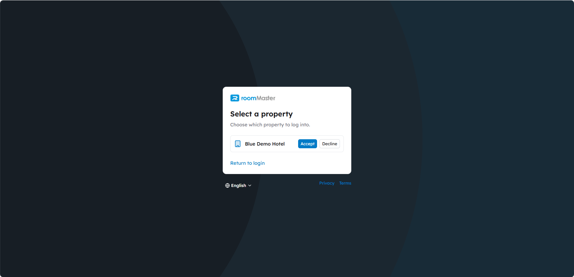 Accept Property Invite
