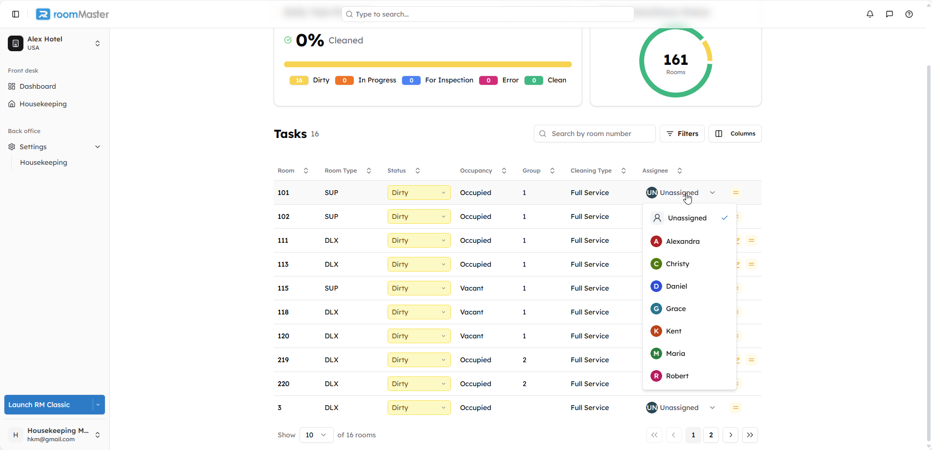 Select Assignee